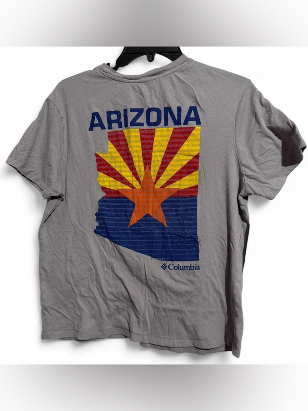 Columbia Gray Arizona Logo Crewneck Tee